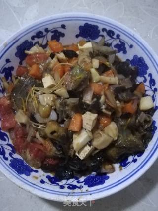 什锦烩茄子的做法步骤：7