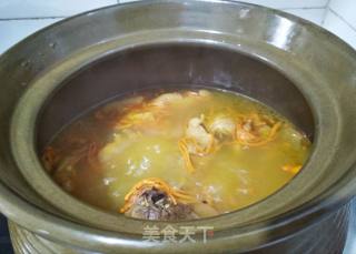 虫草花鸡汤的做法步骤：9