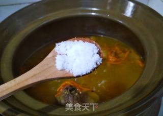 虫草花鸡汤的做法步骤：10