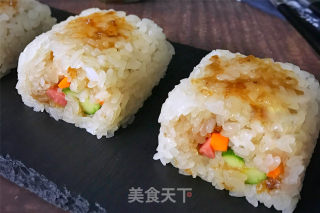 黄梅酱粢饭团的做法步骤：9