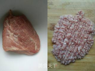 香菇肉酱拌面的做法步骤：1