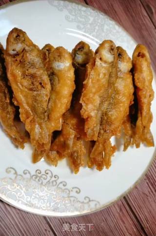 香炸小鲫鱼的做法步骤：9