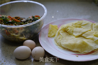 什锦蔬脆卷的做法步骤：1