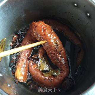 香卤大肠的做法步骤：7