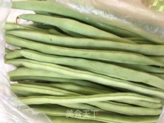 清炒四季豆的做法步骤：1