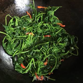 蒜蓉红薯叶的做法步骤：7