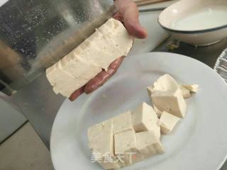 肉末豆腐的做法步骤：1