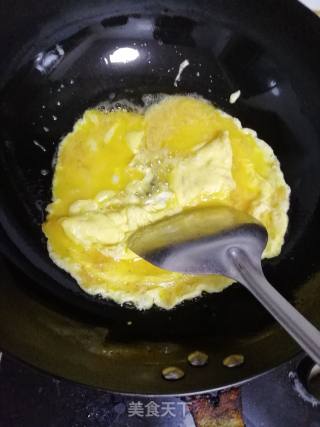 虾皮炒蛋的做法步骤：4