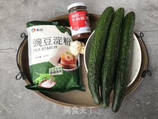 牛肉酱拌凉粉的做法步骤：1