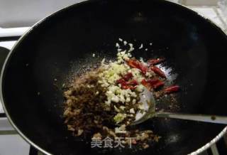 干煸四季豆的做法步骤：4