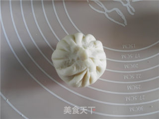 莲蓉包子（一次发酵法）的做法步骤：7