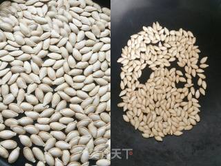 炒南瓜子的做法步骤：3