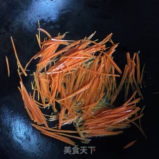炒三丝的做法步骤：3