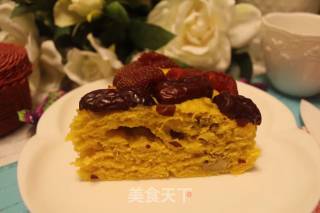 南瓜红枣发糕的做法步骤：5