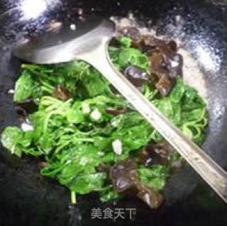 黑木耳炒白米苋的做法步骤：8