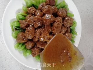 红烧肉丸的做法步骤：10