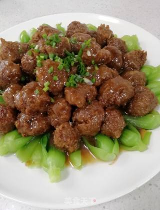 红烧肉丸的做法步骤：11