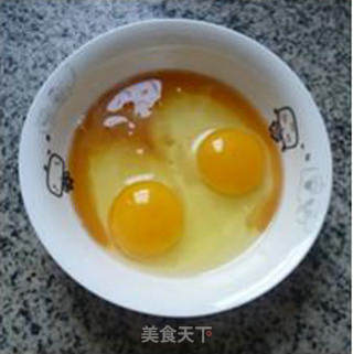 淡贝丸炒鸡蛋的做法步骤：3