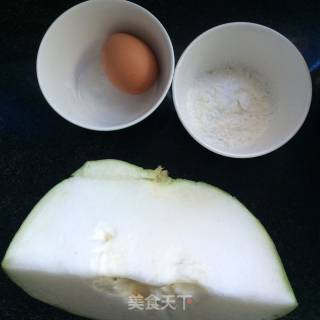冬瓜蓉鸡蛋羹的做法步骤：1