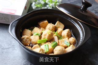 肉丸豆腐砂锅煲的做法步骤：12