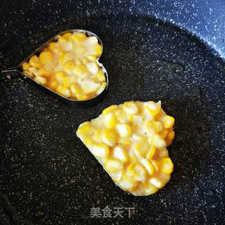 香甜玉米饼的做法步骤：9