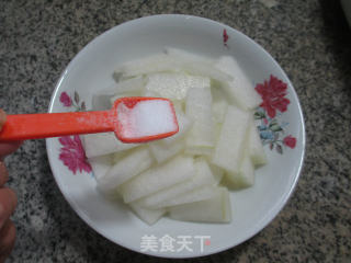 咸鸭蛋蒸冬瓜的做法步骤：5