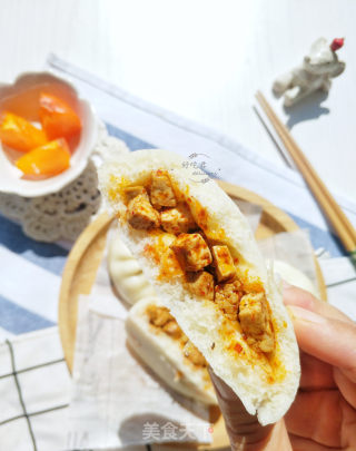 麻婆豆腐包子的做法步骤：23