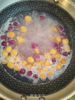 银耳芋圆甜汤的做法步骤：4