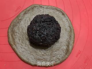 炫彩夹馅小面包的做法步骤：17