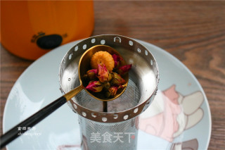 玫瑰牛奶的做法步骤：3