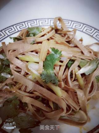 凉拌豆腐丝的做法步骤：6