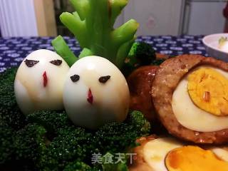 抱蛋肉丸子的做法步骤：5