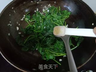 蒜蓉薯叶的做法步骤：6