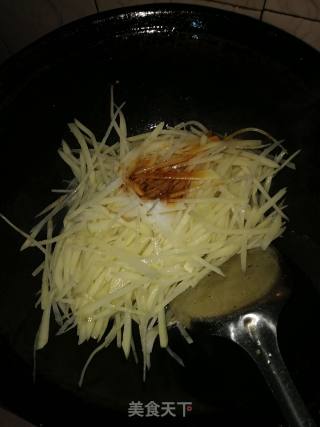 酸辣土豆丝的做法步骤：6