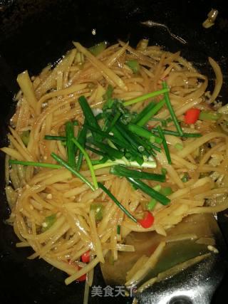 酸辣土豆丝的做法步骤：8