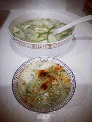 黄瓜鸡蛋汤的做法步骤：7