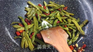 快手小炒-干煸四季豆的做法步骤：11