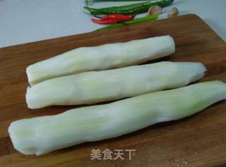 凉拌棒菜丝的做法步骤：2