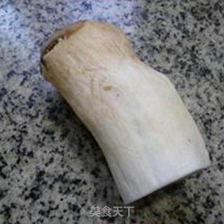 杏鲍菇炒生菜的做法步骤：2