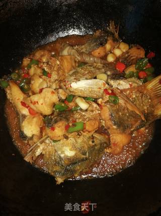 红烧鱼块的做法步骤：6