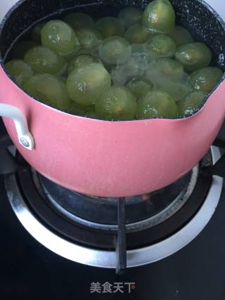 “自制零食”葡萄罐头的做法步骤：6