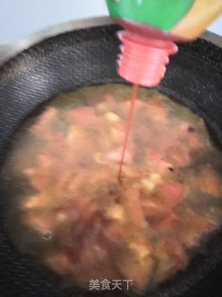 西红柿鸡蛋面的做法步骤：6