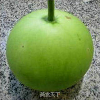 香菇毛豆炒蒲瓜的做法步骤：1