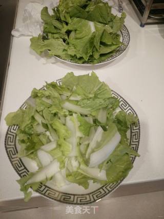 清炒小白菜的做法步骤：2