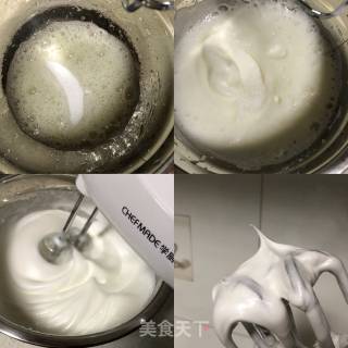 淡奶油戚风蛋糕的做法步骤：6