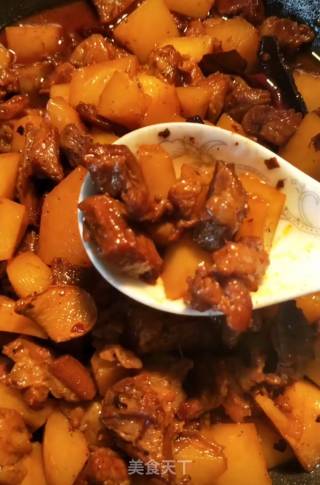 土豆炖牛腩的做法步骤：9