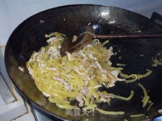 榨菜肉丝的做法步骤：9