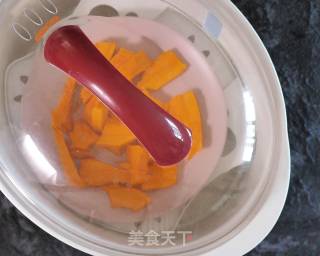 宝宝辅食 香甜美味的南瓜泥的做法步骤：4