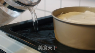 焦糖布丁蛋糕【初味日记】的做法步骤：12