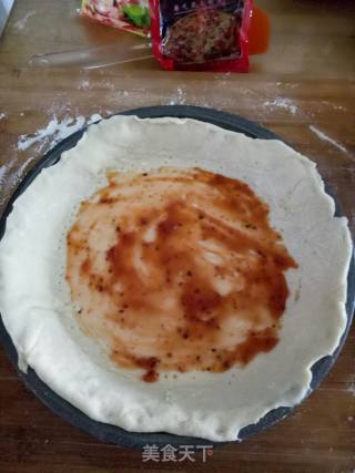 自制零食＃芝心批萨的做法步骤：4